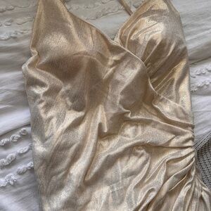 La Femme rushed gown